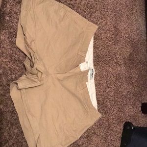 Tan old navy shorts